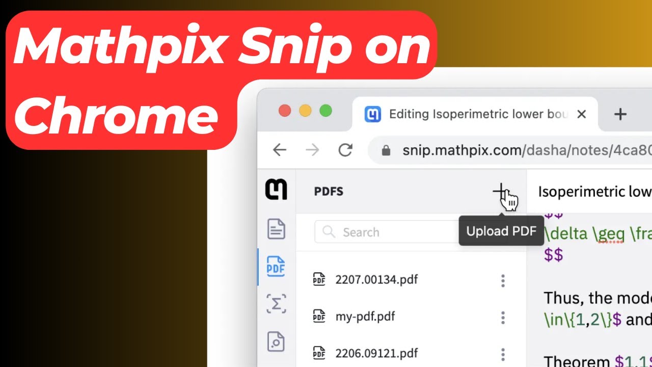 How To Use Mathpix Snip On Chrome Extension | Free Snipping Tool Chrome ...