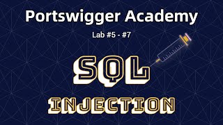SQL Injection #5-7 | Hacking on Kali Linux! | Cyber Security