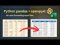 Turn Trash Pandas Exports into Beautiful Reports (openpyxl Tutorial)