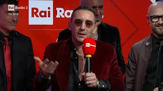 Intervista ai Modà (Prima Serata) - Radio2 a Sanremo