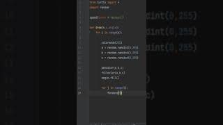 Python Colorful Star🌟 🤯 #python #shorts #pythonprogramming #programming
