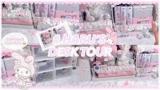 HARU’S DESK TOUR 하루의 책상소개! 5분만 들렀다 가세요 🥹💭| 책상소개 | 책상 | 데스크투어 | 포장계책상 | 데스크 | 포장계 | 포카포장 | (´•᎑•`)♡