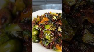Maple Bacon Brussel Sprouts! #SHORTS