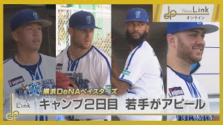 横浜DeNAベイスターズ沖縄キャンプ2日目 若手選手がアピール！【News Linkオンライン】