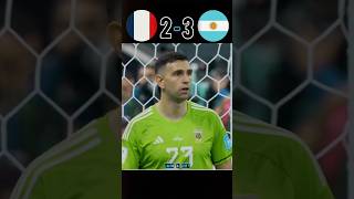 Emi Martinez vs France🔥 Penalty Shootout argentina World Cup 2022 #youtube #shorts #football