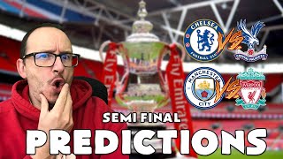 2021/22 FA CUP SEMI FINAL PREDICTIONS