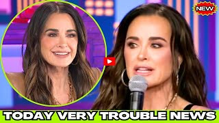 TODAY VERY TROUBLE NEWS: Kyle Richards REACTS to Being REPLACED on Real Housewives–What Happens Now?