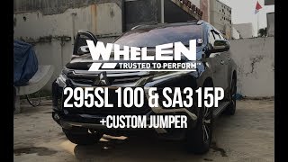 Whelen 295SL100 Jumper and Whelen SA315P - Pajero