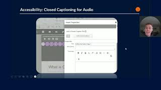 Accessibility: Closed Captioning for Audio