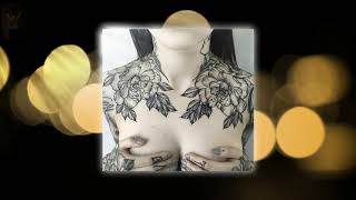 Chest Tattoos - 70 Cool Chest Tattoos For Woman 2018