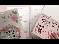 february 2025 monthly plan with me big happy planner valentine mickey u0026 minnie theme