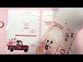 february 2025 monthly plan with me big happy planner valentine mickey u0026 minnie theme