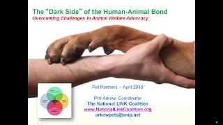 Pet Partners Webinar: The ‘Dark Side’ of the Human Animal Bond - Legislative Solutions