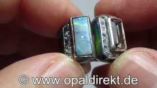 Desinger Opalring, Boulderopal Ring, Opal Ring 000529 r