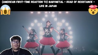 (American first-time reaction to) BABYMETAL - Road of Resistance - Live in Japan