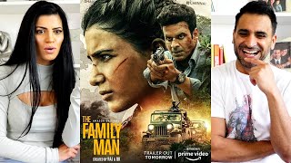 THE FAMILY MAN SEASON 2 TRAILER & SEASON 1 TRAILER REACTION!! | MANOJ BAJPAYEE | Raj & DK