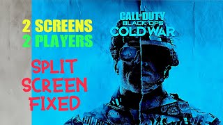 HOW TO SPLIT SCREEN Call of Duty Black Ops Cold War