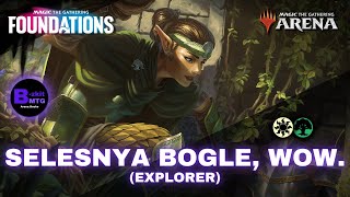 SELESNYA AUREE -⚪🟢- Foundations (Explorer)(ITA) MTGA by Bizkit