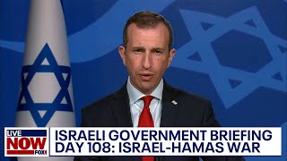 Israel-Hamas war: Israeli gov't briefing amid Gaza invasion, Hezbollah latest | LiveNOW from FOX
