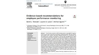 How to Implement Effective Employee Performance Monitoring