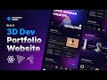 Building a 3D Developer Portfolio using Three.js, React, TailwindCSS, and GSAP | Full tutorial