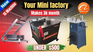 15 Business Machines You can Buy From Alibaba to Make Money ! 15 small manufacturing business ideas