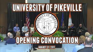 UPIKE 2017 Opening Convocation