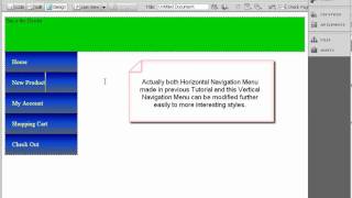 CSS Vertical Menu Tutorial
