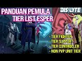 [Dislyte - Indonesia] Panduan Pemula - Tier List Esper untuk pemain yang baru bermain game Dislyte