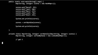 Sort Map based on Values in java || Sorting based on Map values in Java
