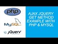 jQuery AJAX example with php and MySQL