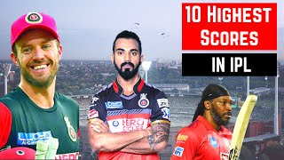 10 Highest Individual Scores in IPL History