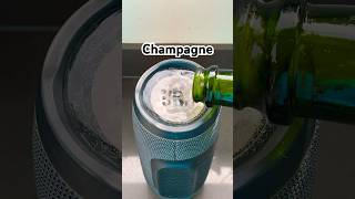 Champagne😂 Happy birthday my brother and sister🥳🥳#satisfying #jbl #birthday  #speaker  #shorts