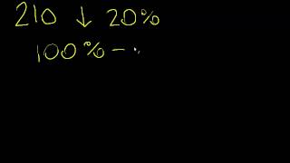 Multiplier method for calculating percentage change