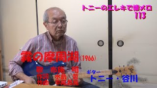 エレキで懐メロ113　霧の摩周湖　布施明　昭和歌謡　エレキギター　モズライト