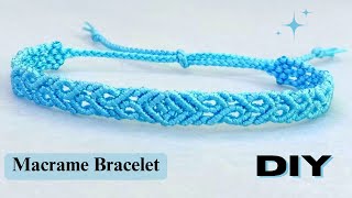 EASY IDEAS!! Macrame Bracelet Step By Step Tutorial