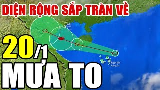 🔴[Trực Tiếp] Dự báo thời tiết hôm nay và ngày mai 20/1/2024 | dự báo thời tiết 3 ngày tới