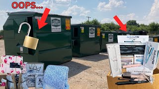 Dumpster Diving- The Manager FORGOT to LOCK their Dumpster!!! HUGE JACKPOT...