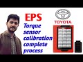 Torque sensor zero point Addjusment/calibration ||C1515, C1516, C1525 or C1581||Toyota