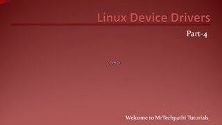 Linux_Device_Drivers_Part-4 : Linux Kernel Modules, User space and Kernel Space