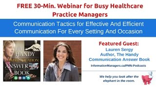 Communication Tactics for Effective And Efficient Communication For Every Setting And Occasion