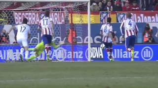 Raúl García Goal | Atletico Madrid vs Real Madrid  1-0 | Copa Del Rey  2014-2015 HD
