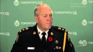 Rob Ford Crack Video Recovered by Toronto Police - Chief Bill Blair