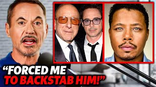 Robert Downey EXPOSES Clive Davis Of Blackballing Terrence Howard