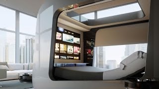 A High Tech Bed To Wish You Good Night Sleep | High tech bedroom furniture | High tech beds for sale