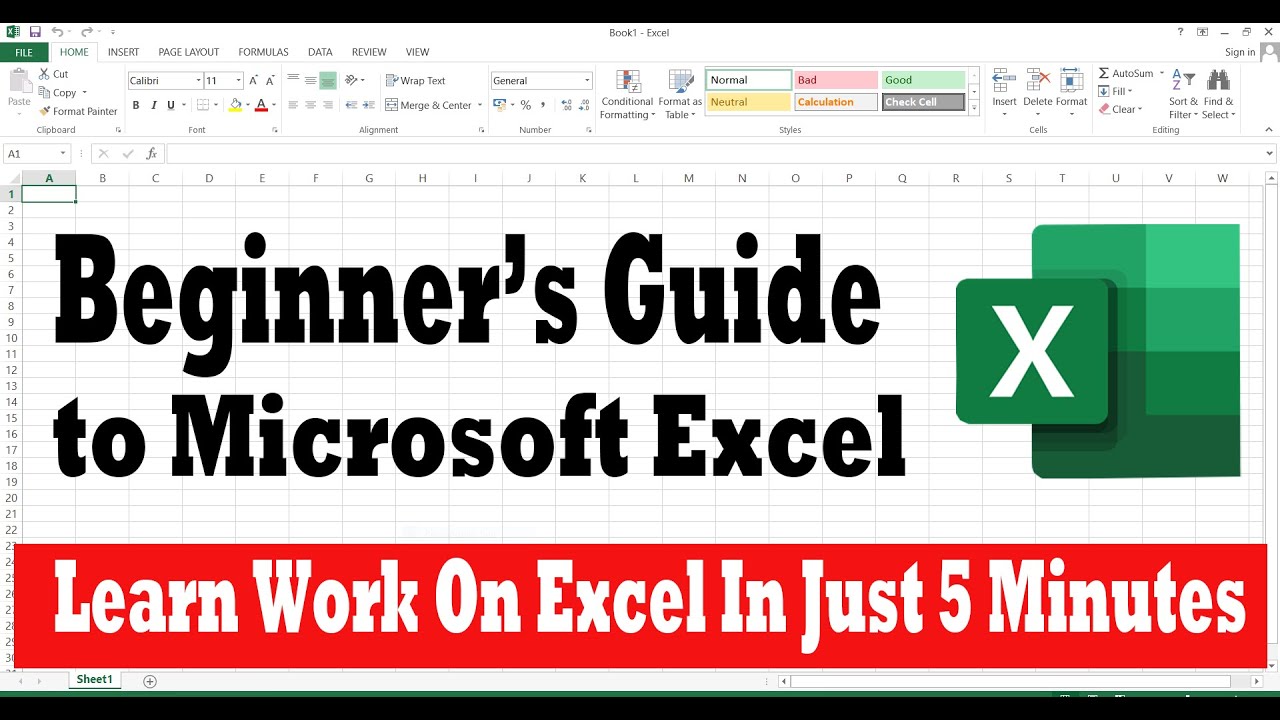 Learn Excel Beginner Course In Excel - YouTube