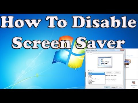 How To Disable Screen Saver In Windows 7 How To Disable Screen Saver In Windows 7