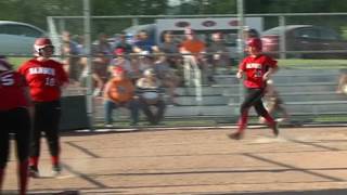 5/24/16 - Softball - (11) Weston 1, (6) Bangor 16