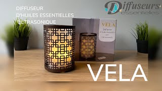 Diffuseur Ultrasonique Vela - Diffuseur d'huiles essentielles