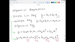 رگرسیون چند جمله ای